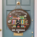 Teacher,Happy - In this Classroom You Are Special - Personalized Custom Shaped Wood Sign