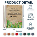 Gifts For Colleagues,Teacher,Happy - It Takes A Village Thanks You For Being A Part Of Us - Personalized Leather Journal