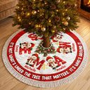 It's Not What's Under The Tree That Matters Snowmans - Personalized Tree Skirt