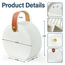 Travel,Gift For Yourself,Gift For Women,Happy - All My Travel Jewelry Stuff - Personalized Jewelry Box With Handle