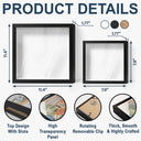 Old Couples,Gift For Husband,Gift For Wife,Gift For Boyfriend,Gift For Girlfriend,Travel - Custom Photo Couple Travel Lovers Best Memories With You - Personalized Ticket Memory Box