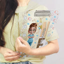 Nurse, Funny - Job Title 3D Effect Nurse - Personalized Acrylic Clipboard