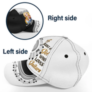 Guitar,Gift For Yourself,Funny - Just A Boy Girl Who Loves Guitars 3D Effect - Personalized Classic Cap
