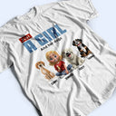 Dog Lovers,Dog Mom,Dog Dad,Pet Lovers,Happy - Just A Girl Boy Who Loves Dogs - Personalized T Shirt