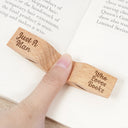 Gift For Yourself,Gift For Women,Gift For Men,Reading,Happy -  Just A Girl Man Who Loves Books - Personalized Thumb Page Holder