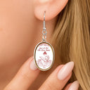 Gift For Yourself,Gift For Women,Happy,Reading - Just A Girl Who Loves Books - Personalized Acrylic Earrings