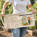Gift For Women,Gift For Men,Happy,Gardening,Gift For Yourself,Gift For Mother,Gift For Father,Vector - Just A Girl Who Loves Gardening - Personalized Gardening Apron