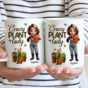 Gardening,Gift For Women,Happy - Just A Girl Who Loves Gardening - Personalized Mug