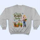 Gardening,Gift For Women,Happy - Just A Girl Who Loves Gardening 3D Effect - Personalized T Shirt