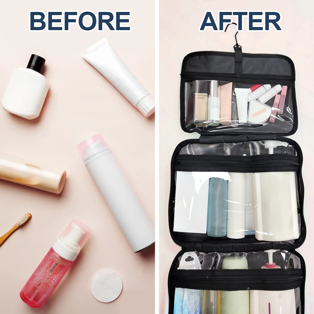 Gift For Women,Gift For Yourself,Summer,Travel,Happy - Just A Girl Who Loves Traveling - Gift For Travelers - Personalized Toiletry Bag