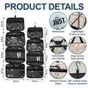 Gift For Women,Gift For Yourself,Summer,Travel,Happy - Just A Girl Who Loves Traveling - Gift For Travelers - Personalized Toiletry Bag