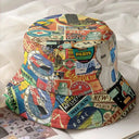 Travel, Gift For Yourself, Happy, Gift For Men, Gift For Women - Just A Girl Who Loves Traveling - Personalized Bucket Hat
