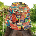 Travel, Gift For Yourself, Happy, Gift For Men, Gift For Women - Just A Girl Who Loves Traveling - Personalized Bucket Hat