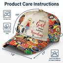 Travel, Gift For Yourself, Happy, Gift For Men, Gift For Women - Just A Girl Who Loves Traveling - Personalized Classic Cap