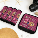 Gift For Yourself,Summer,Travel,Happy,Gift For Women,Gift For Men - Travel Is My Therapy - Personalized Luggage Handle Wrap