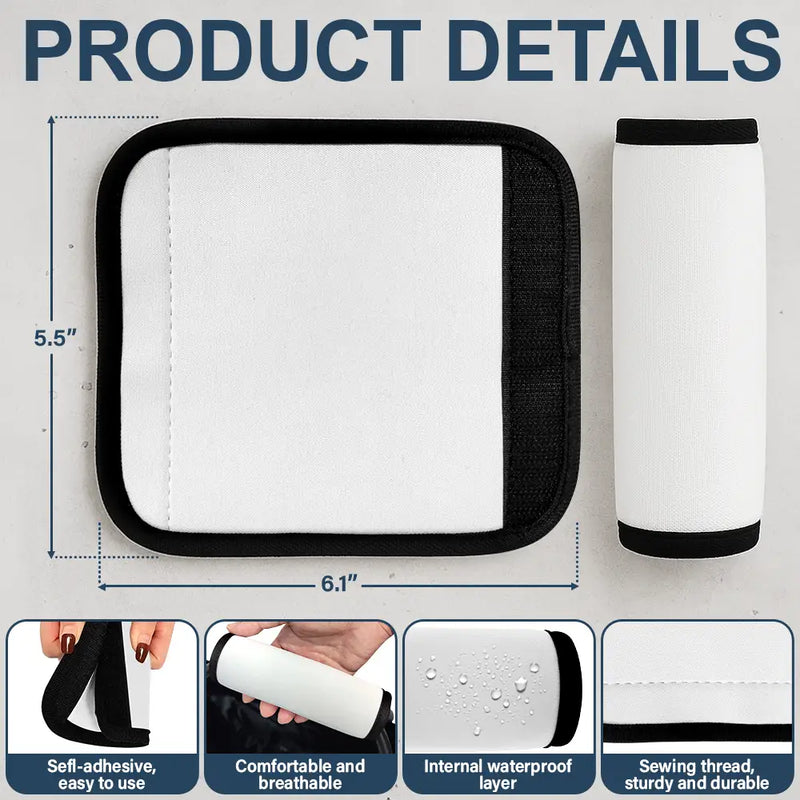 Travel Is My Therapy - Personalized Luggage Handle Wrap