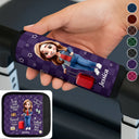 Gift For Yourself,Summer,Travel,Happy,Gift For Women,Gift For Men - Travel Is My Therapy - Personalized Luggage Handle Wrap