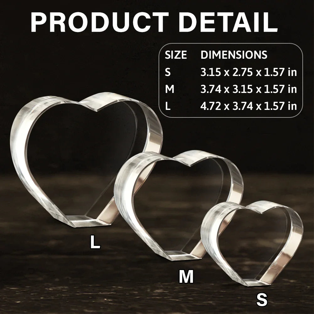 Gift For Yourself,Gift For Women,Gift For Men,Memorial,Sad - Custom Photo I Have An Angel - Personalized Crystal Heart