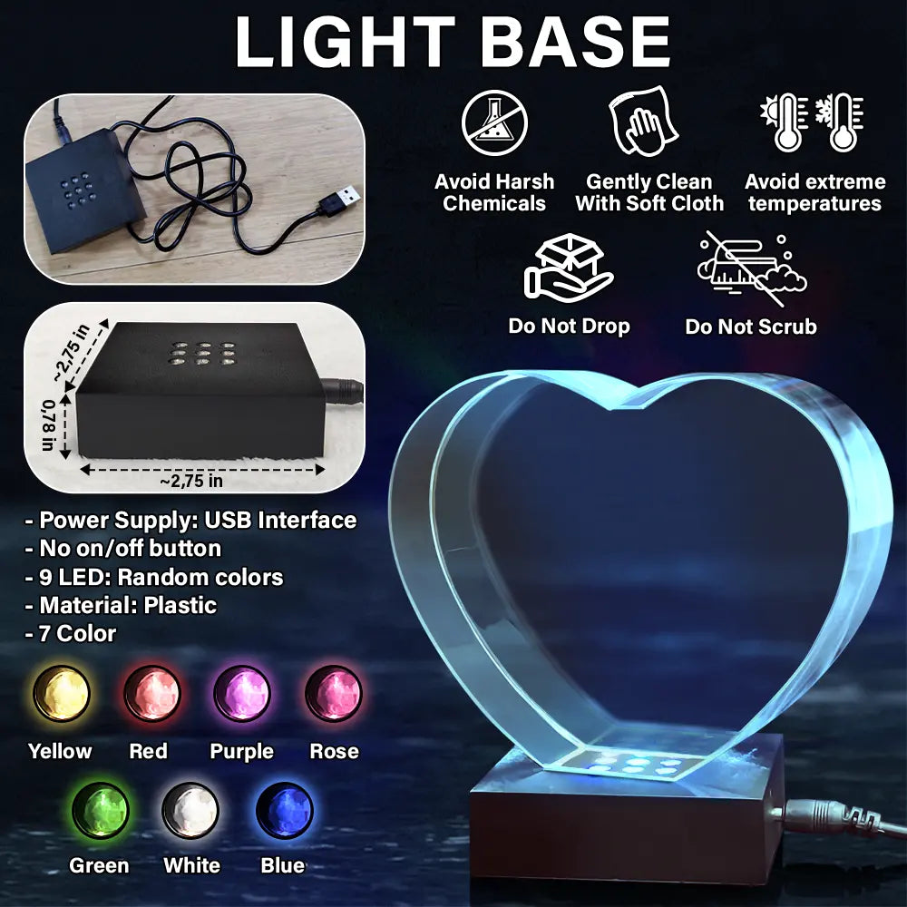 Gift For Yourself,Gift For Women,Gift For Men,Memorial,Sad - Custom Photo I Have An Angel - Personalized Crystal Heart