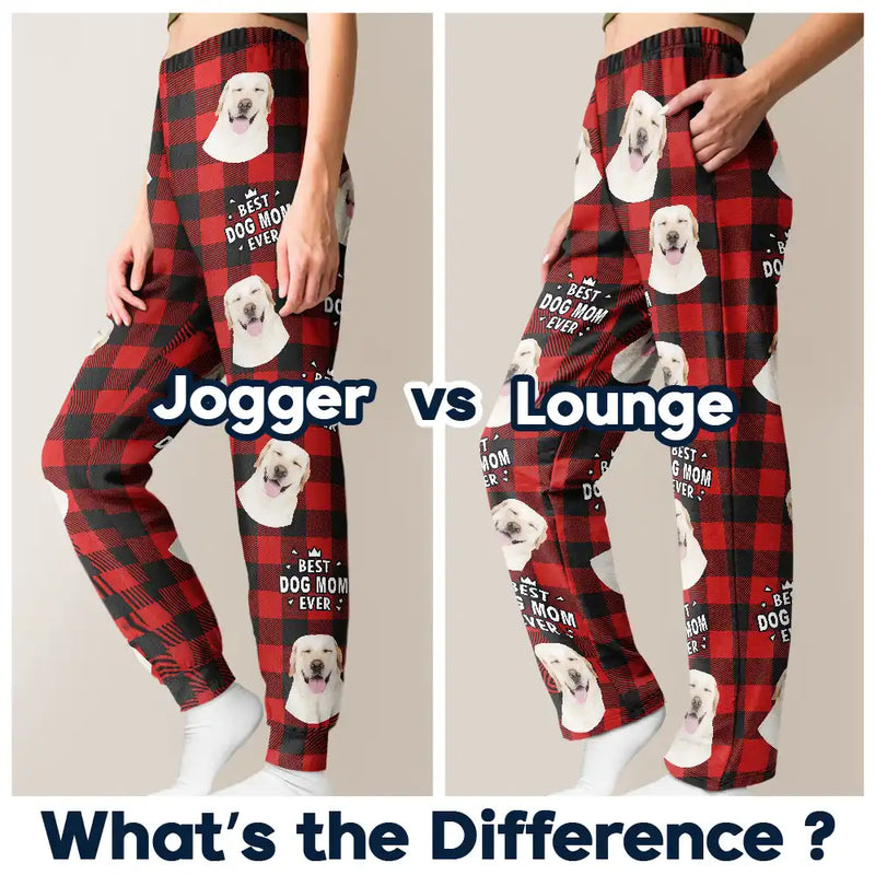 Pet Lovers - Custom Photo Pet Lovers Face Cut - Personalized Pajama Pants