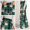 Pet Lovers - Custom Photo Pet Lovers Face Cut - Personalized Pajama Pants