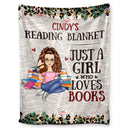 Reading, Gift For Yourself - Leopard My Reading Blanket - Personalized Fleece Blanket, Sherpa Blanket

