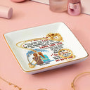 Mom - Daughters (Adult), Gift For Daughter - My Daughter Never Forget That I Love You Forever - Personalized Ring Dish