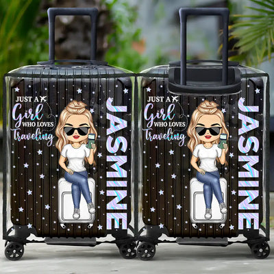 Clear Luggage Cover