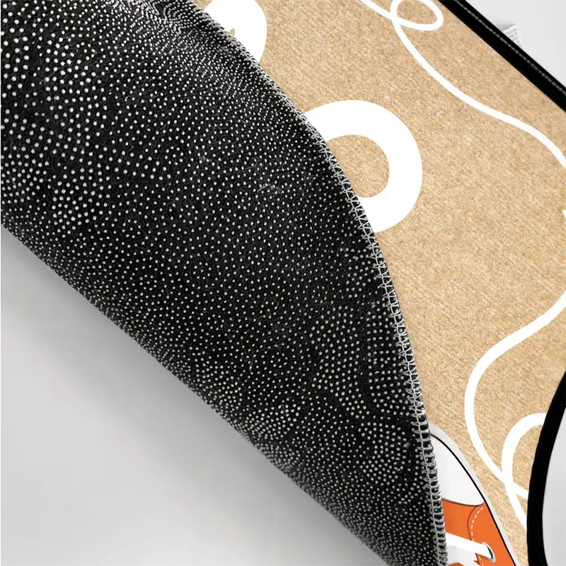 Parents, Gift For Couples, Gift For Husband, Gift For Wife, Gift For Mother, Gift For Father, Family - Monogram Family Sneakers - Personalized Doormat