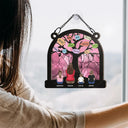 Gift For Mother,Mom - Children,Mom - Daughters (Adult),Mom - Daughters (Young),Mom - Sons - Mom Tree - Personalized Window Hanging Suncatcher Ornament
