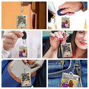Gift For Mother,Mom,Children - QR Code Mother Daughters Forever Linked Together - Personalized Acrylic Keychain
