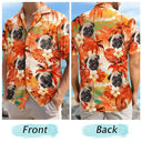 Gift For Father,Summer - Custom Photo Beach Summer Tropical Fun Face Vacation Vibe - Personalized Hawaiian Shirt