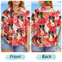 Gift For Father,Summer - Custom Photo Beach Summer Tropical Fun Face Vacation Vibe - Personalized Hawaiian Shirt