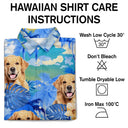 Gift For Father,Summer - Custom Photo Beach Summer Tropical Fun Face Vacation Vibe - Personalized Hawaiian Shirt