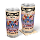 Gift For Women,Gift For Men,Gift For Bestie,Summer,Camping,Happy - We Are Camping & Drinking Again! - Personalized Tumbler