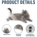 Custom Photo Cute Dog And Cat Gift For Pet Lovers - Personalized Acrylic Fridge Magnet