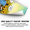 I Still Talk About You Dog Dad - Memorial Gift - Personalized Custom Poster