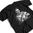 Custom Photo,Gift For Father,New Dad,New baby,Non-Eng,Photo - Pencil Sketch,Adorable - Custom Photo Pencil Sketch Papa Baby New Dad Matching Shirt - Personalized T Shirt