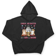 Distrait par un chat - Cadeau pour les amoureux des chats - T-shirt personnalisé