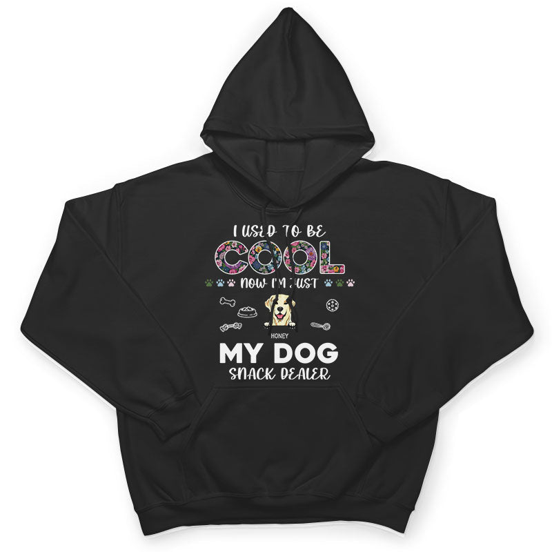 Je suis juste le vendeur de friandises de mon chien - Cadeau pour les amoureux des chiens - T-shirt personnalisé