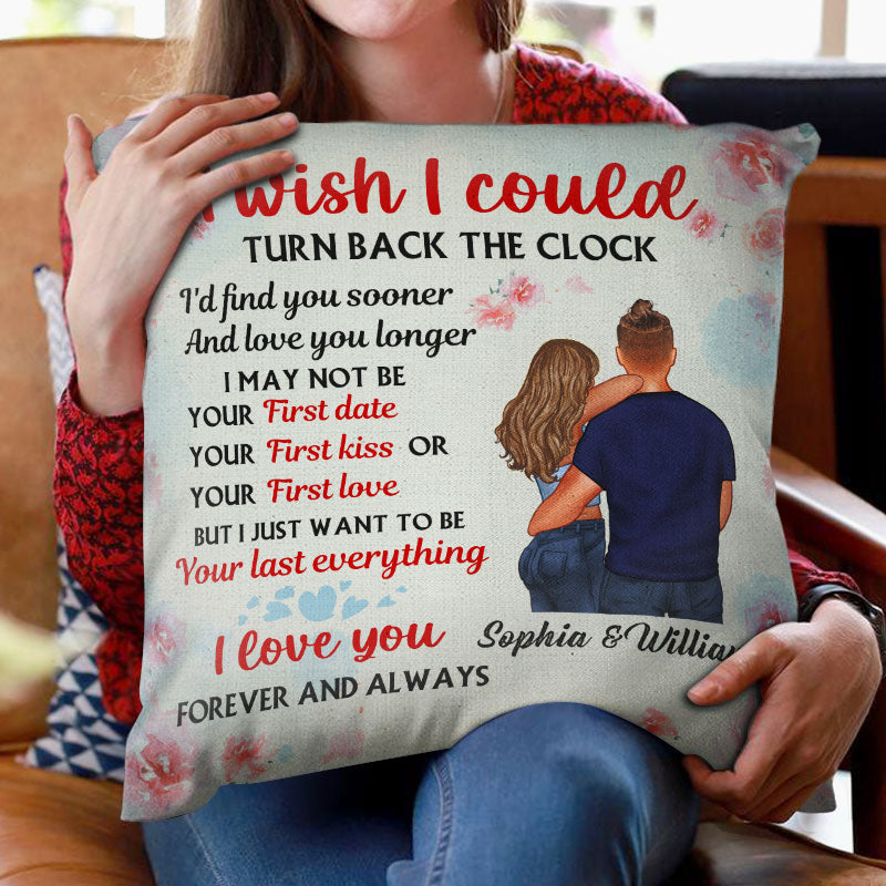 I Love You Forever And Always - Gift For Couple - Personalized Custom Pillow
