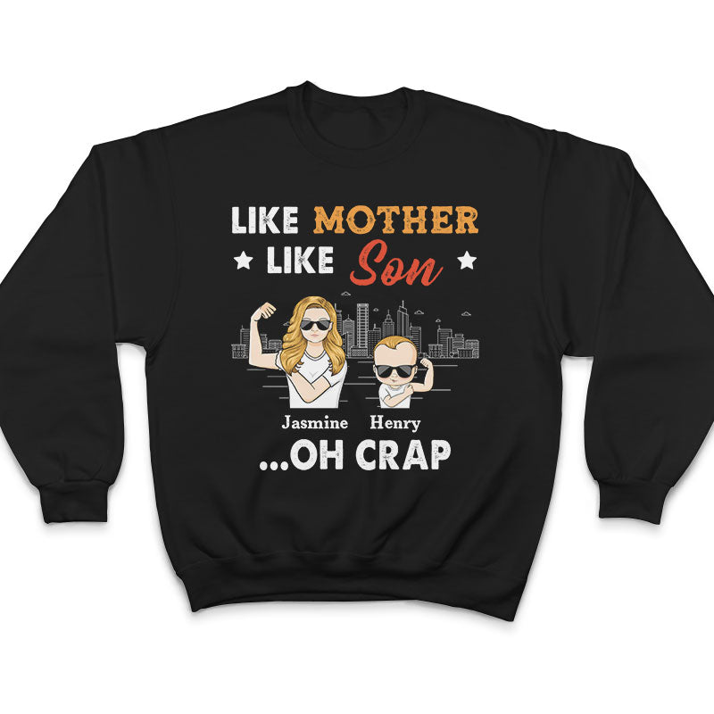 Like Father Like Son - Gift For Family - Personalized Custom T Shirt