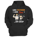 Like Father Like Son - Gift For Family - Personalized Custom T Shirt
