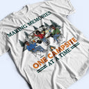 Camping familial : souvenirs inoubliables - Cadeau pour la famille - T-shirt personnalisé