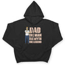 Dad Grandpa Uncle The Man The Myth The Legend - Gift For Family - Personalized Custom T Shirt
