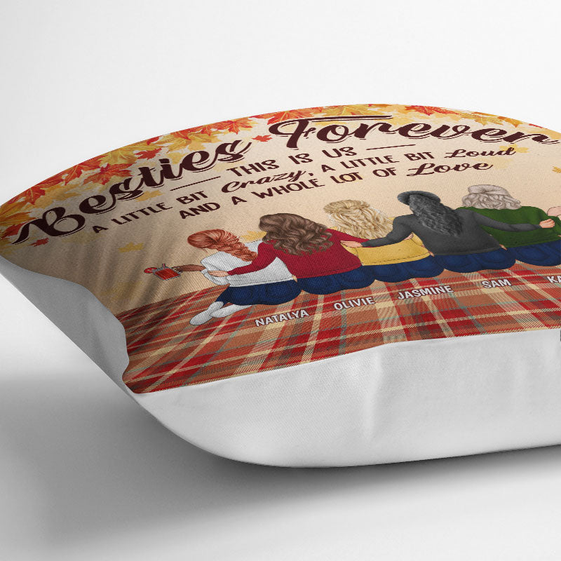 Bestie It's Not What We Have In Life - Gift For Best Friends - Personalized Custom Pillow