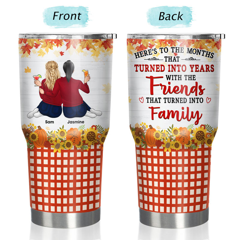 Best Friends Are The Sisters We Choose For Ourselves - Gift For Bestie - Personalized Custom 30 Oz Tumbler