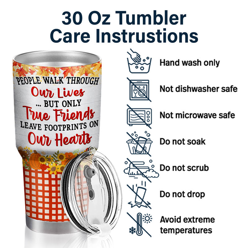 Best Friends Are The Sisters We Choose For Ourselves - Gift For Bestie - Personalized Custom 30 Oz Tumbler