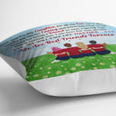 Best Friends Thank You For The Laughter - BFF Bestie Gift - Personalized Custom Pillow