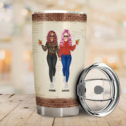 Bestie Our Friendship Is Endless - Gift For Besties - Personalized Custom Tumbler